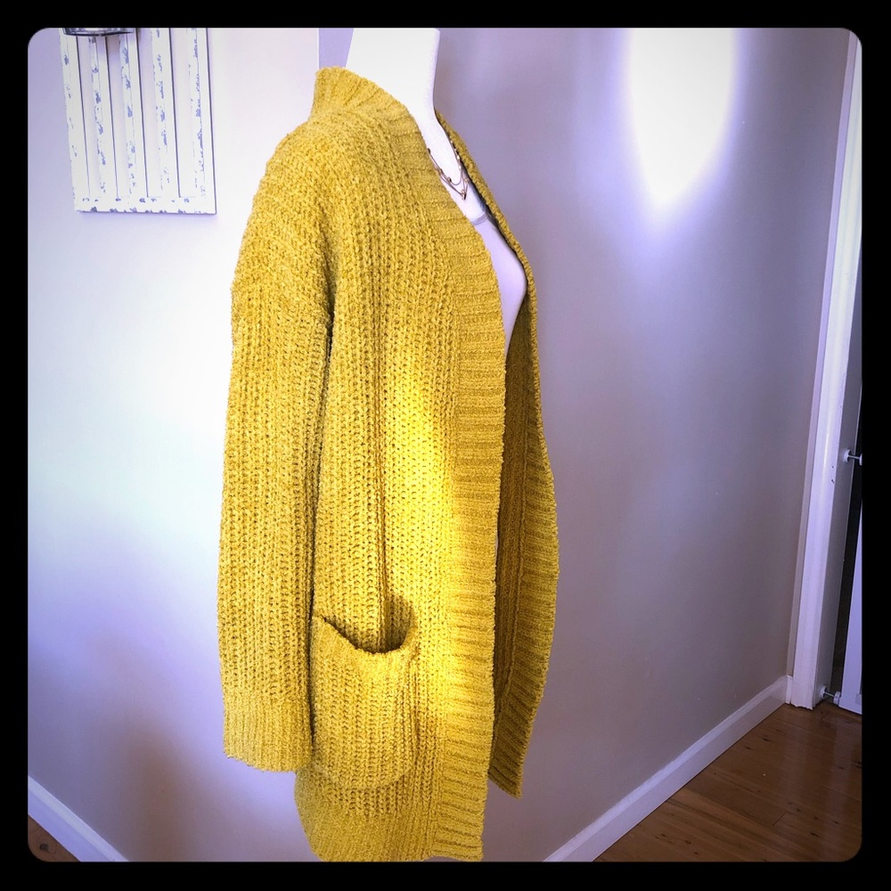 Yellow Cardigan